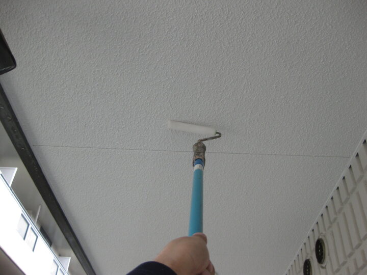 ◆軒天井塗装～２回目～