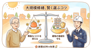 大規模修繕のコストはどう抑える？志木・朝霞・和光で「長持ちする修繕」を賢く選ぶコツ